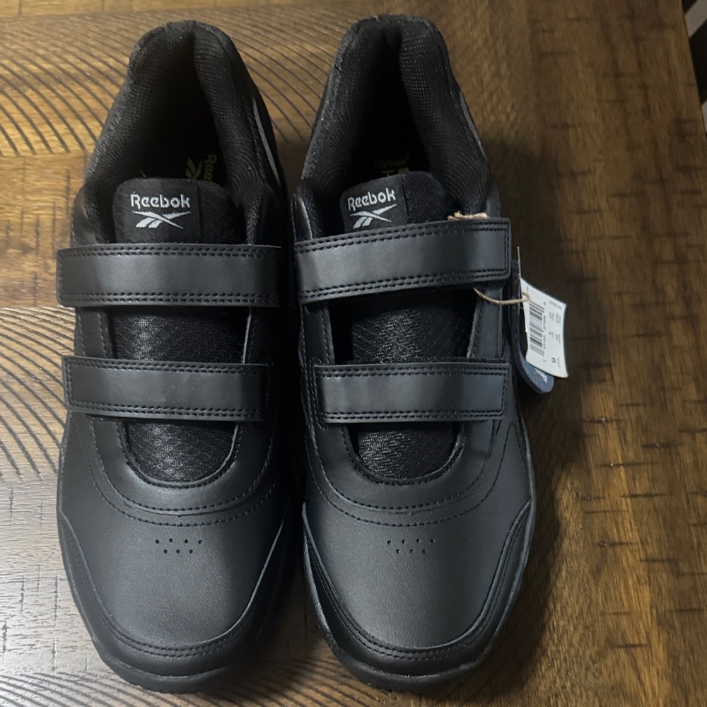 Reebok Men's Black Velcro Sneakers